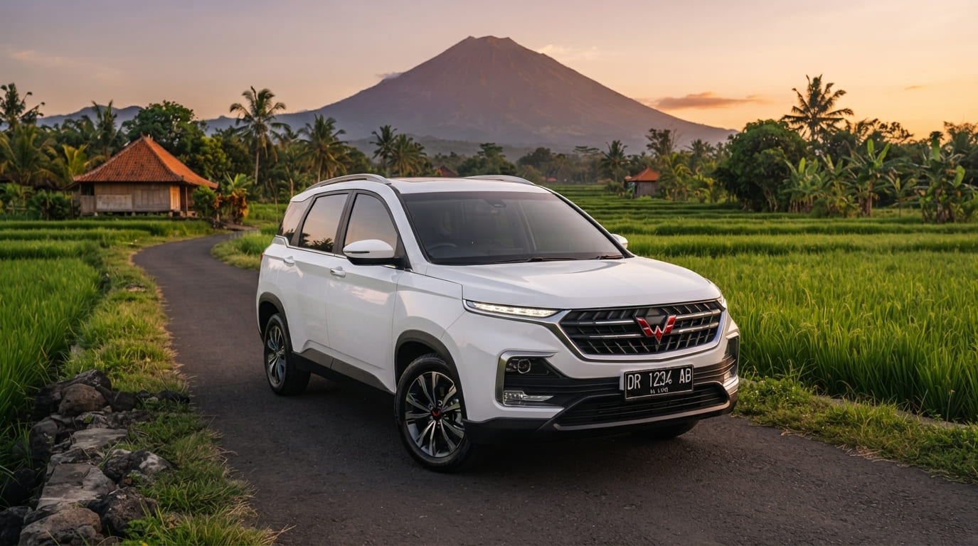 Wuling Almaz di Twinscar Lombok