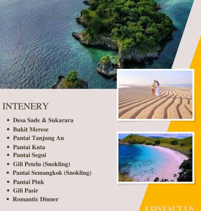 paket honeymoon 3 hari 2 malam opsi d