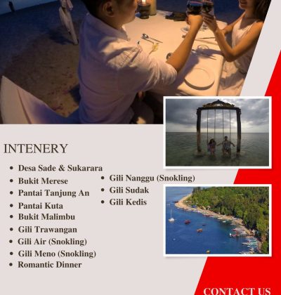 paket honeymoon 4 hari 3 malam opsi b